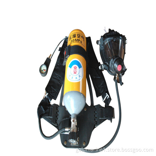 Air breathing apparatus for firefighting